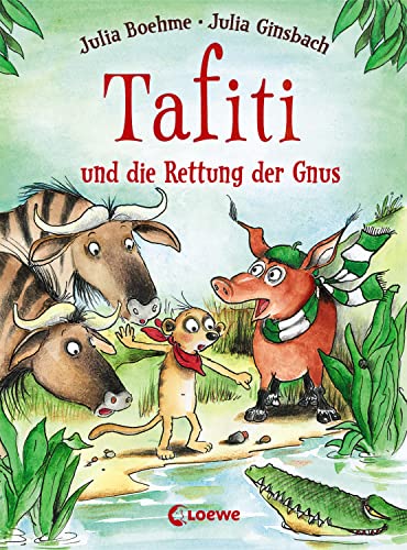 Tafiti und die Rettung der Gnus (Band 16): Komm mit nach Afrika und lerne die Welt des beliebten Erdmännchens kennen - Erstlesebuch zum Vorlesen und ersten Selberlesen ab 6 Jahren