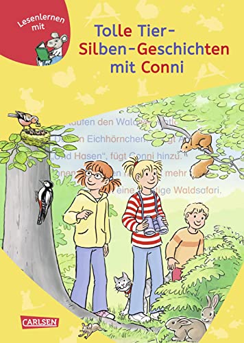 Lesen lernen mit Conni: Tolle Tier-Silben-Geschichten mit Conni: Lustige Kurzgeschichten für Leseanfänger*innen ab 6 Jahren Lesen lernen mit Conni: Tolle Tier-Silben-Geschichten mit Conni: Lustige Kurzgeschichten für Leseanfänger*innen ab 6 Jahren