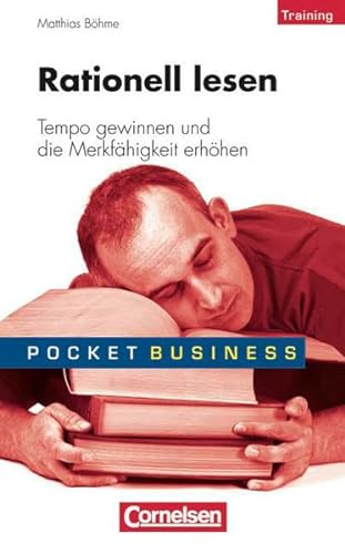 Pocket Business - Training: Rationell lesen: Tempo gewinnen und die Merkfähigkeit fördern von Cornelsen Verlag Scriptor