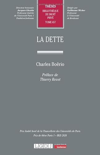 La dette (657) von LGDJ