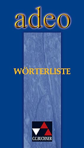 Adeo, Wörterliste von Buchner, C.C. Verlag