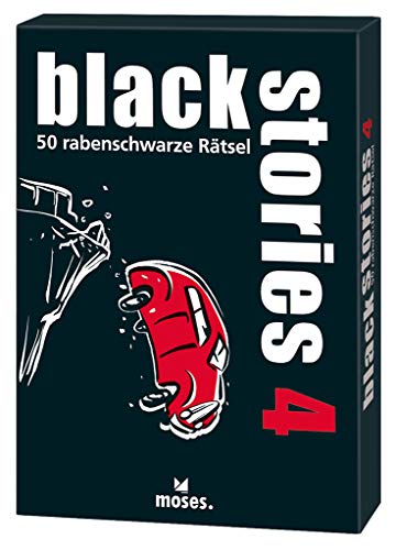 moses. black stories 4 | 50 rabenschwarze Rätsel | Das Krimi Kartenspiel von moses