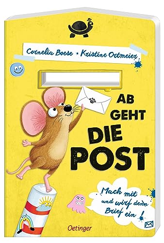 Ab geht die Post: Mach mit und wirf den Brief ein!. Briefkastenbuch zum Mitmachen für Kinder ab 2 Jahren