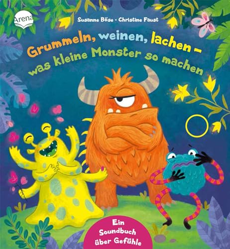 Grummeln, weinen, lachen – was kleine Monster so machen: Soundbuch für Kinder ab 3 Jahren mit lustigen Monstern und ihren Gefühlen Grummeln, weinen, lachen – was kleine Monster so machen: Soundbuch für Kinder ab 3 Jahren mit lustigen Monstern und ihren Gefühlen