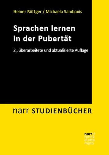 Sprachen lernen in der Pubertät (Narr Studienbücher) von Narr Dr. Gunter