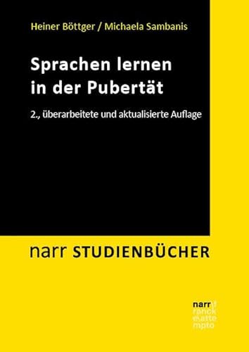 Sprachen lernen in der Pubertät (Narr Studienbücher) von Narr Dr. Gunter