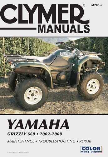 Clymer Yamaha Grizzly 660 2002-20