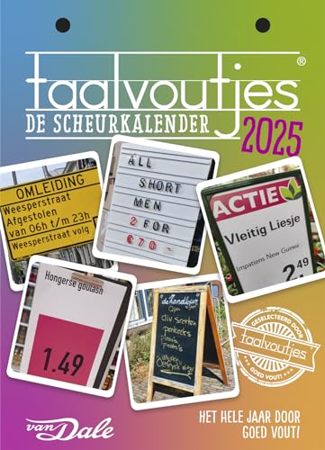 2025 (Taalvoutjes De scheurkalender) von Van Dale