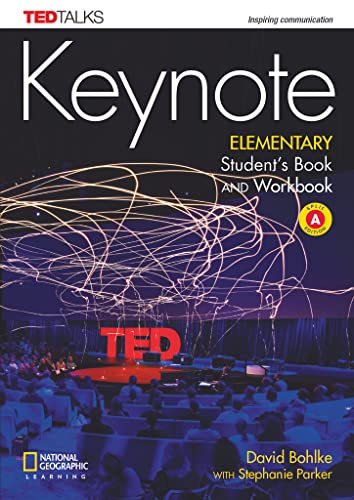 Keynote - A1.2/A2.1: Elementary: Student's Book and Workbook (Combo Split Edition A) + DVD-ROM - Unit 1-6