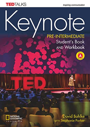 Keynote - A2.2/B1.1: Pre-Intermediate: Student's Book and Workbook (Combo Split Edition A) + DVD-ROM - Unit 1-6