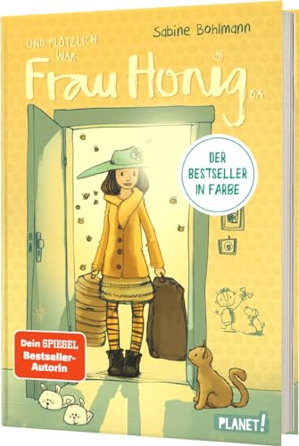 Frau Honig: Und plötzlich war Frau Honig da: kolorierte Schmuckausgabe | Magisches Kinderbuch ab 8