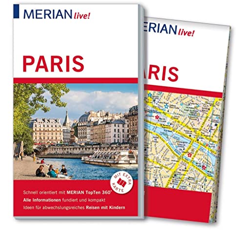 MERIAN live! Reiseführer Paris: Mit Extra-Karte zum Herausnehmen
