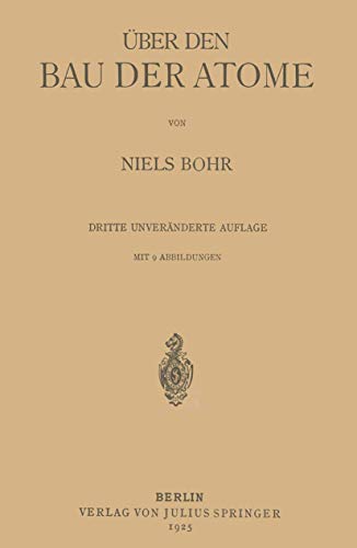 Über den Bau der Atome von Springer