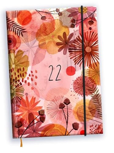 Taschenkalender 2022: Blumen (Taschenkalenderbuch) von Jaja Verlag