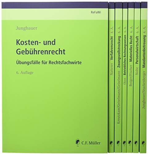 ReFaWi - Übungsfälle: Betriebliches Rechnungswesen; Mandantenbetreuung; Verfahrensrecht; Zwangsvollstreckung; Kosten- und Gebührenrecht; ... Rechtsfachwirte (ReFaWi)) von C.F. Müller