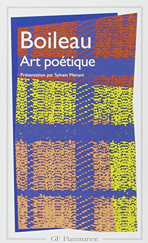 Art Poetique (French Edition)