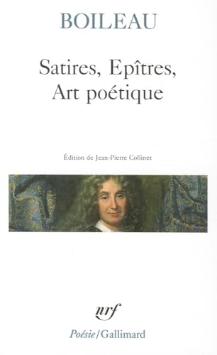 Satires Epitres Art von GALLIMARD