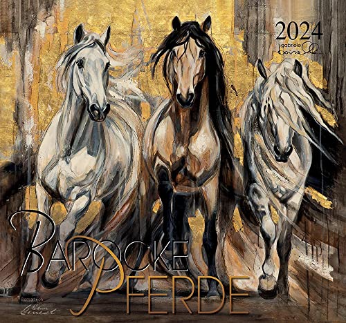 Barocke Pferde 2024: Gemalt von Elise Genest