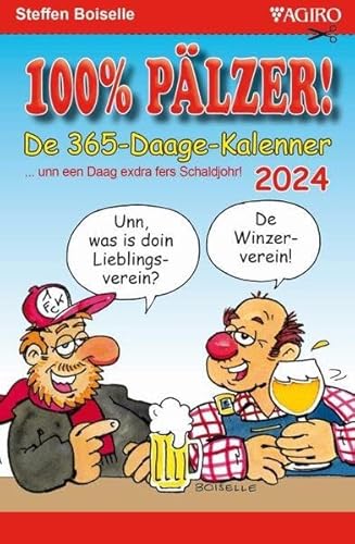 100%-PÄLZER! 365-Daage-Kalenner 2024