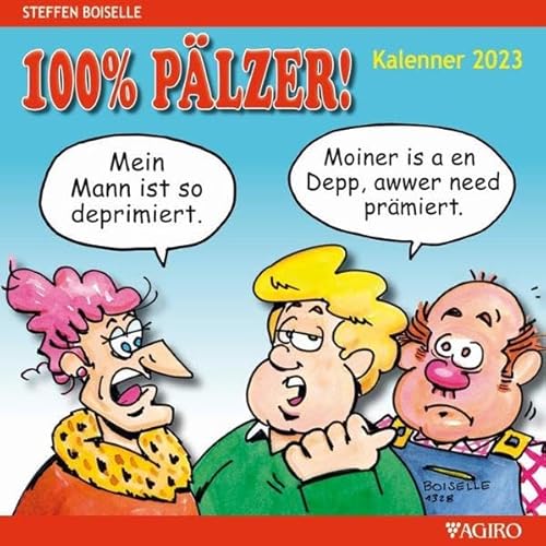 100%-PÄLZER! Kalenner 2023: Monatskalender