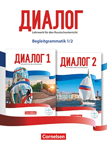 Dialog - Lehrwerk für den Russischunterricht - Russisch als 2. Fremdsprache - Ausgabe 2016 - Band 1-2: Begleitgrammatik - Grammatikheft