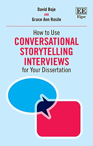 How to Use Conversational Storytelling Interviews for Your Dissertation von Edward Elgar Publishing Ltd