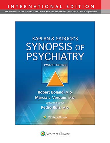 Kaplan & Sadock's Synopsis of Psychiatry von Wolters Kluwer Health