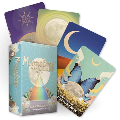 Moonology™ Messages Oracle: A 48-Card Deck and Guidebook von Hay House UK Ltd