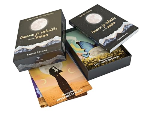 Omarm je intuïtie met de maan: 48 kaarten & instructieboek von Altamira