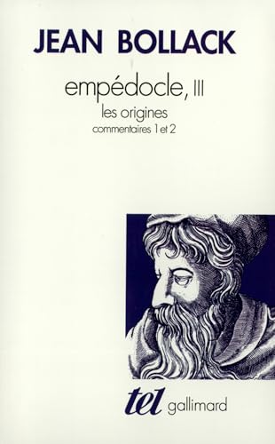 Empédocle: Les Origines (3) von GALLIMARD