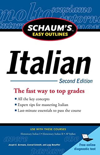 Schaum's Easy Outline of Italian, Second Edition (Schaum's Easy Outlines) von McGraw-Hill Education