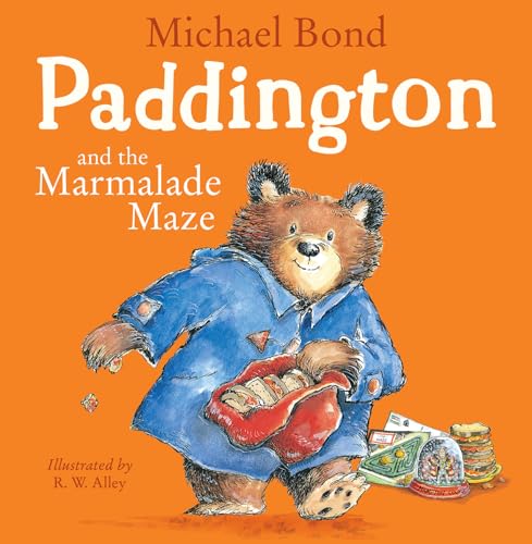 Paddington and the Marmalade Maze: A funny illustrated book for kids by bestselling author Michael Bond – new issue for 2024 perfect for Paddington Bear fans!