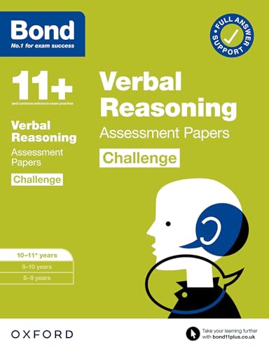 Bond 11+: Bond 11+ Verbal Reasoning Challenge Assessment Papers 10-11 years: Ready for the 2025 exam von Oxford University Press