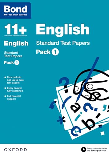 Bond 11 +: English: Standard Test Papers: Ready for the 2025 exam (for GL Assessment & other 11 plus exams): Pack 1 Bond 11 +: English: Standard Test Papers: Ready for the 2025 exam (for GL Assessment & other 11 plus exams): Pack 1 von Oxford University Press