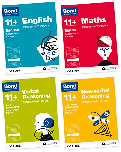 Bond 11+: English, Maths, Non-verbal Reasoning, Verbal Reasoning: Assessment Papers: 7-8 years Bundle von Oxford University Press