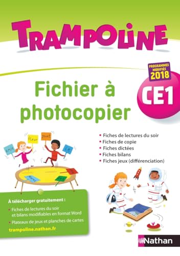 Trampoline - Fichier à photocopier - CE1 - 2019 von NATHAN