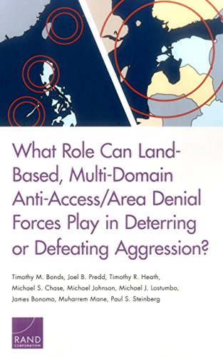 What Role Can Land-Based, Multi-Domain Anti-Access/Area Denial Forces Play in Deterring or Defeating Aggression? What Role Can Land-Based, Multi-Domain Anti-Access/Area Denial Forces Play in Deterring or Defeating Aggression? von RAND Corporation