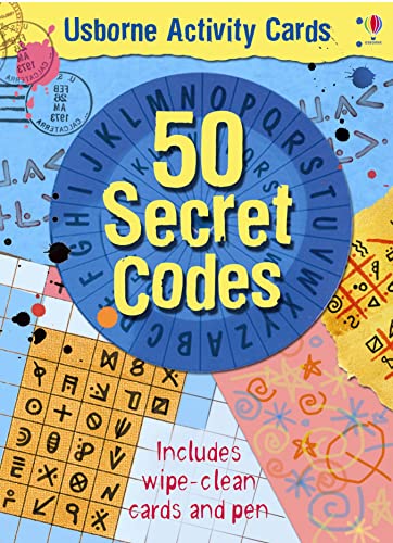 50 Secret Codes (Usborne Activity Cards) (Activity and Puzzle Cards) von Usborne Publishing