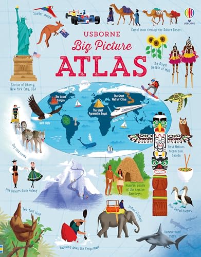 Big Picture Atlas (Atlases): 1 von USBORNE CAT ANG