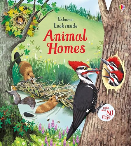 Look Inside Animal Homes: 1 von Usborne GB