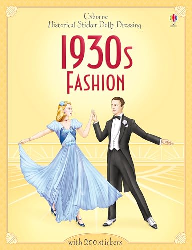 Historical Sticker Dolly Dressing 1930s Fashion Historical Sticker Dolly Dressing 1930s Fashion