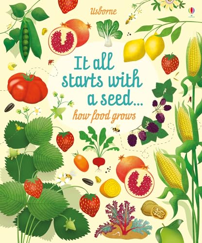 It all starts with a seed... How food grows: 1 von Usborne Publishing Ltd