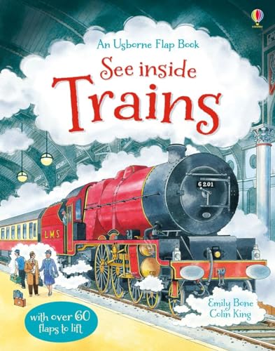See Inside Trains (Usborne See Inside) von Usborne Publishing