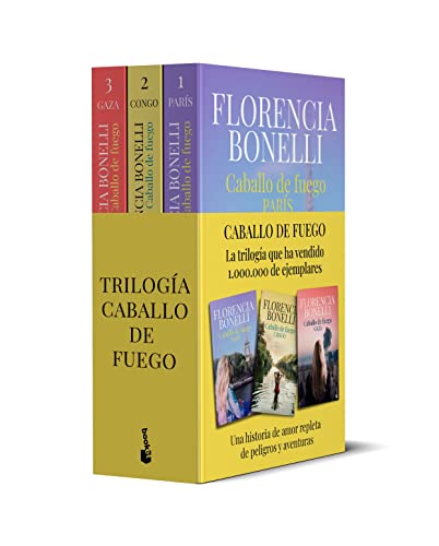 Pack Trilogía Caballo de fuego: Incluye la Trilogía Caballo de fuego: París, Congo y Gaza (Romántica, Band 5)