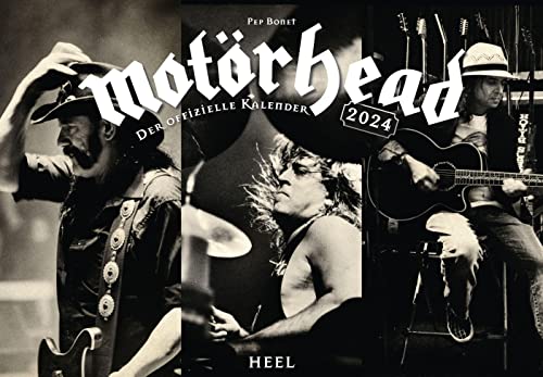 Motörhead Kalender 2024: Der offizielle Kalender mit ganz privaten Einblicken in das Tourleben von Motörhead. Wandkalender. Offizieller Kalender! von Heel