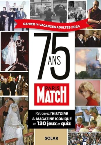 Cahier de vacances Paris-Match 2024 von SOLAR