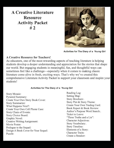 A Creative Literature Resource Activity Packet # 2 von Independently published