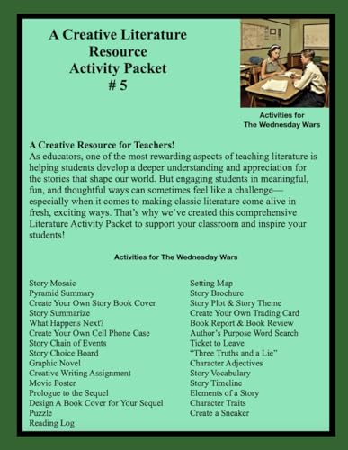 A Creative Literature Resource Activity Packet # 5 von Independently published