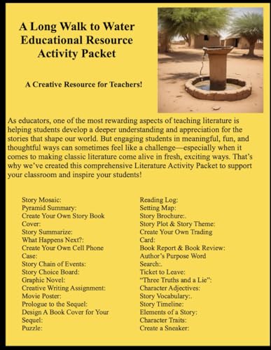 A Long Walk to Water Educational Resource Activity Packet von Independently published