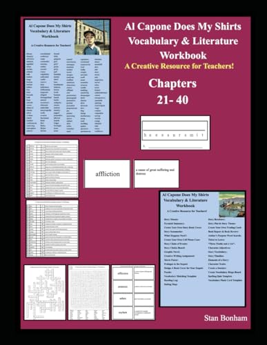 Al Capone Does My Shirts Vocabulary & Literature Workbook Chapters 21-40: A Creative Resource for Teachers! von Independently published